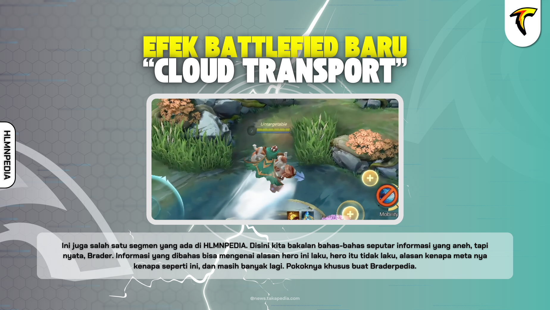 Cloud Transport, Hero Bisa Terbang - Efek Battlefield Baru di Mobile Legends