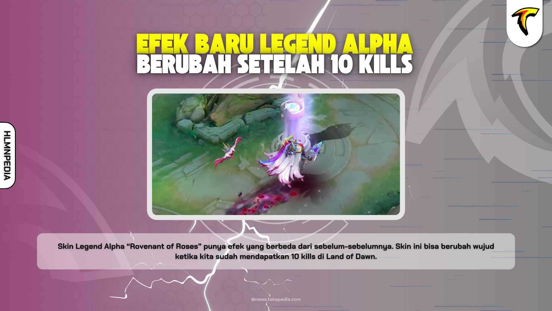skin legend alpha punya efek baru yang wow banget