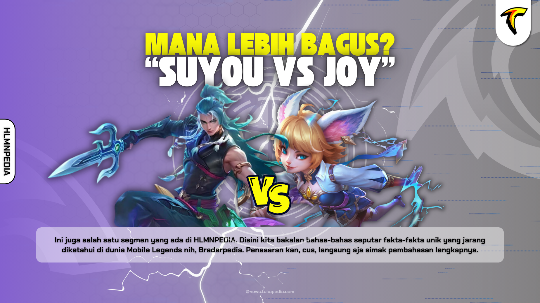 Joy Vs Suyou! Mana yang lebih baik buat role Jungler