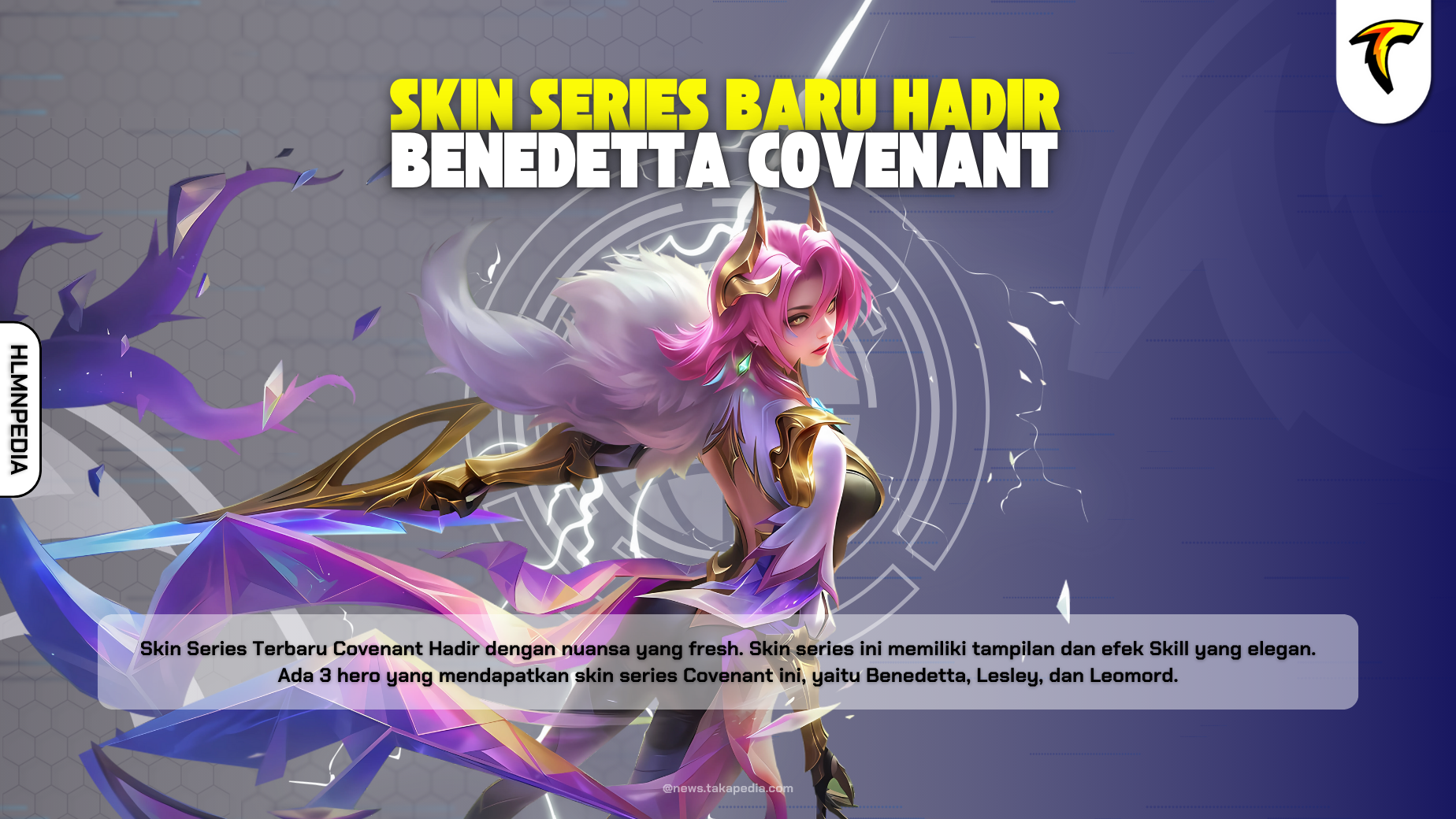 Skin Covenant Benedetta - Tema yang Fresh dan Elegan