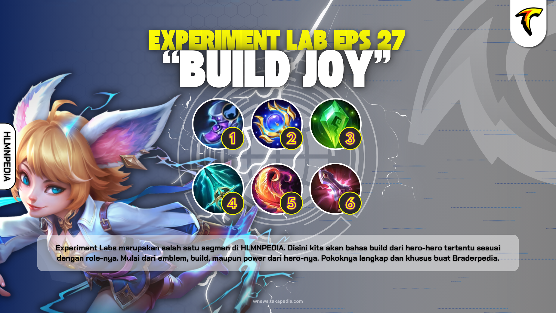 Build Joy Tersakit 2025 Mobile Legends - Experiment Labs Episode 27