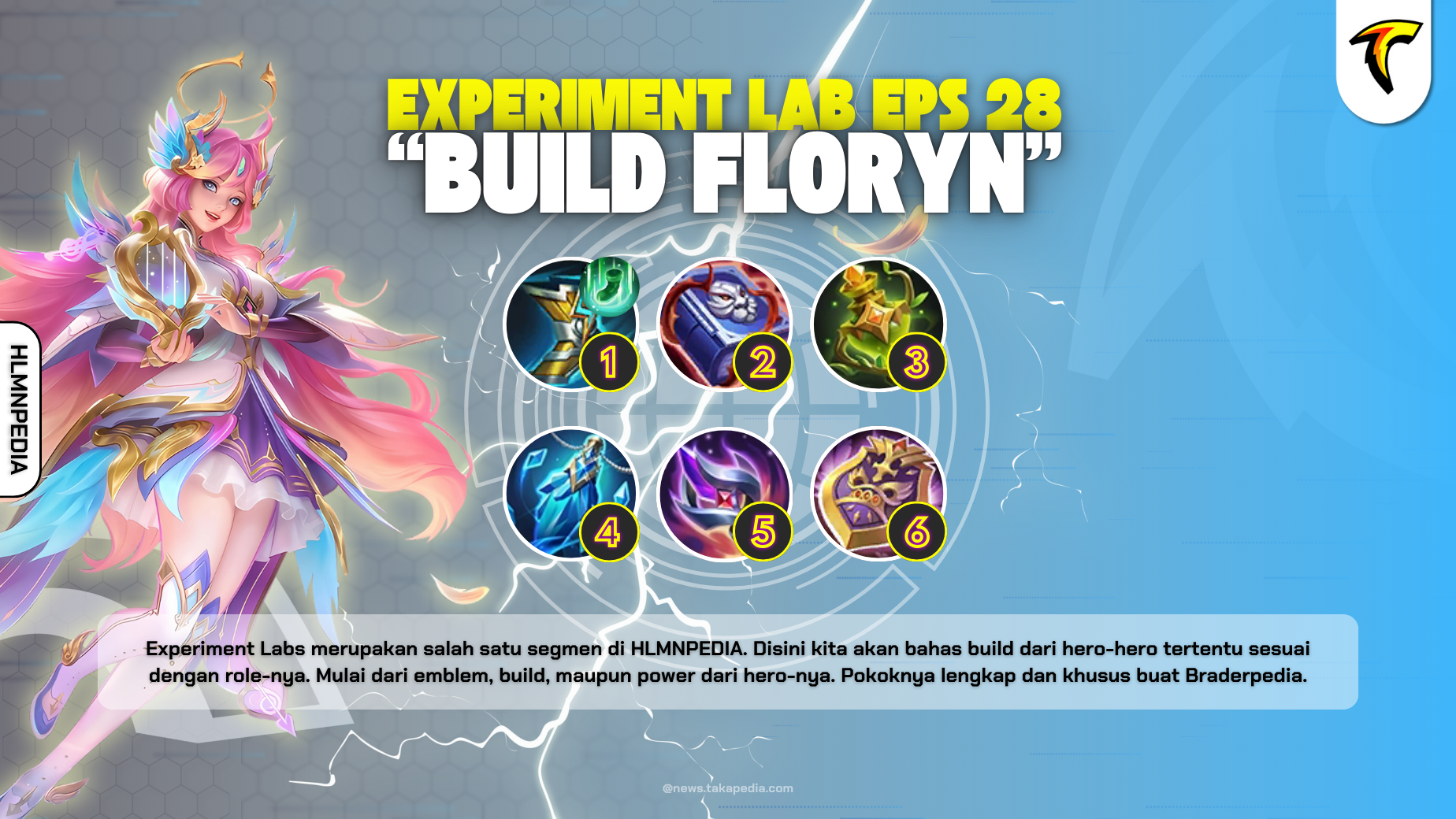 Cobain Build Floryn Ini Musuh Auto Kesel! Experiment Labs Mobile Legends Episode 28