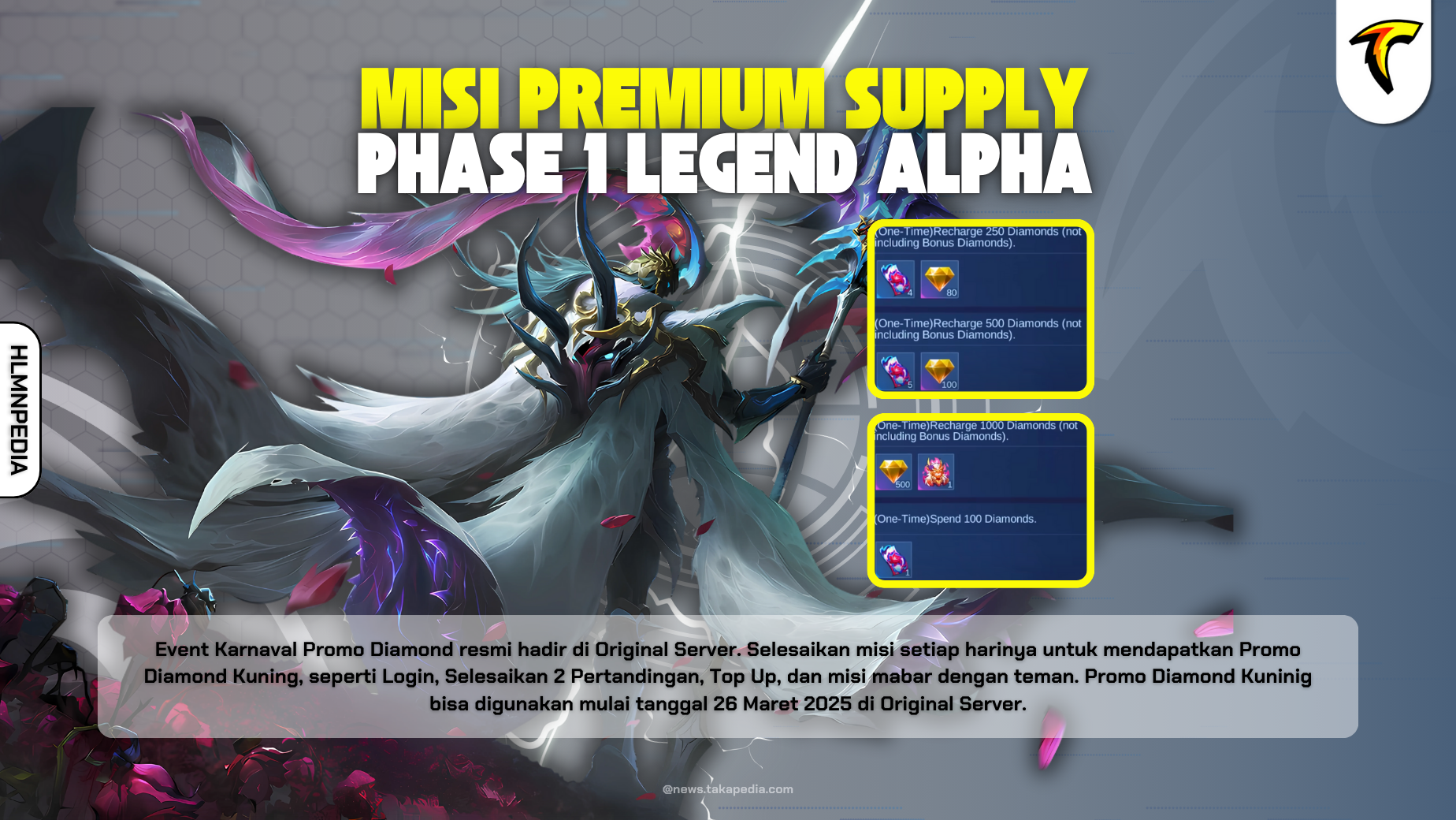 Yang Mau Ambil Skin Limit Merapat - Misi Phase 1 Premium Supply Event Legend Alpha