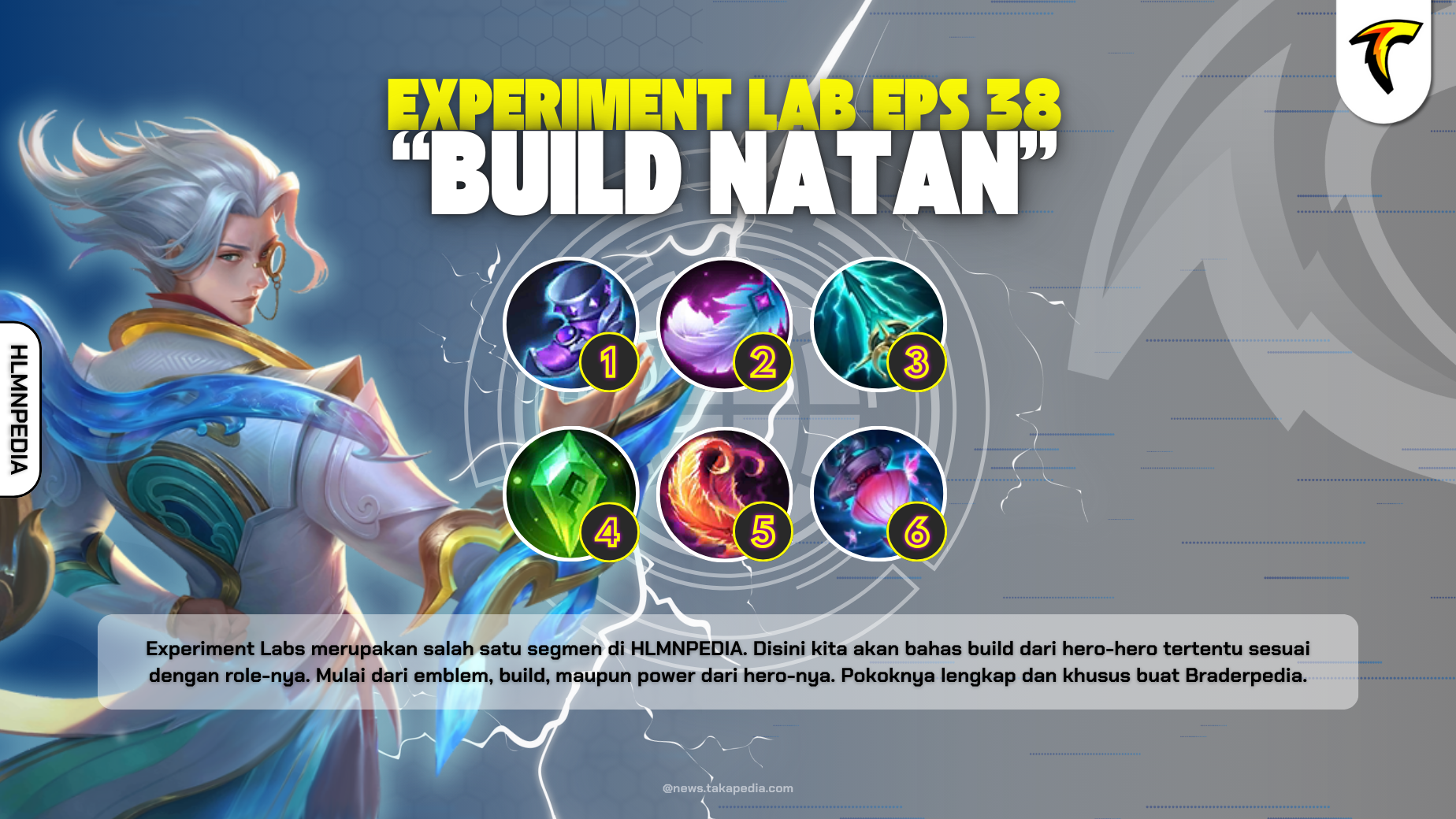 Build Natan Tersakit 2025 - Experiment Labs Mobile Legends Episode 38
