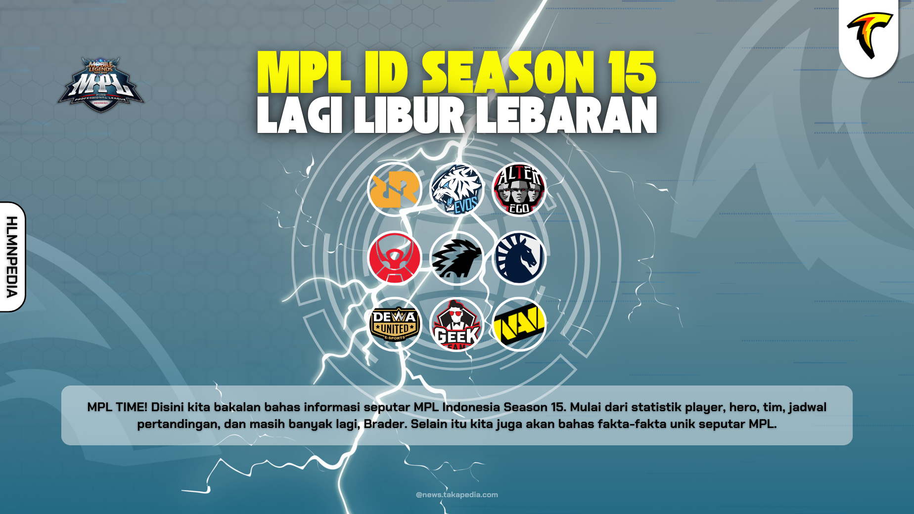 Jadwal MPL ID Season 15 Week 4 - Ada Derby Klasik