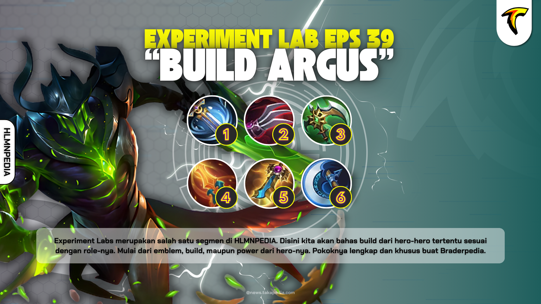 Build Argus Ini Sakit Banget - Experiment Labs Mobile Legends Episode 39