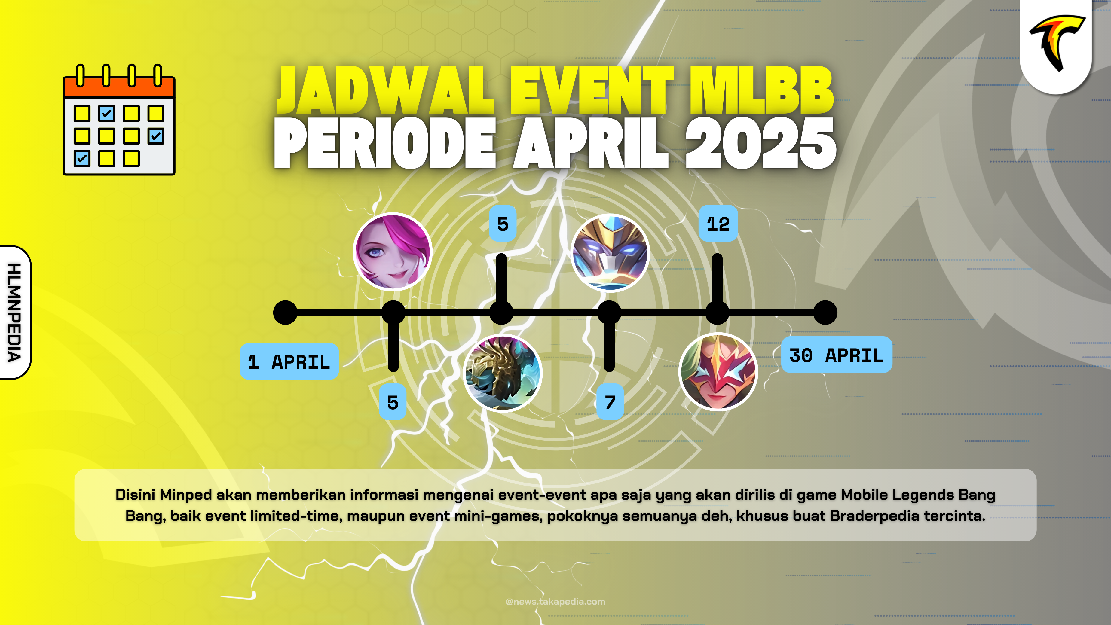 Jadwal Event Mobile Legends April 2025