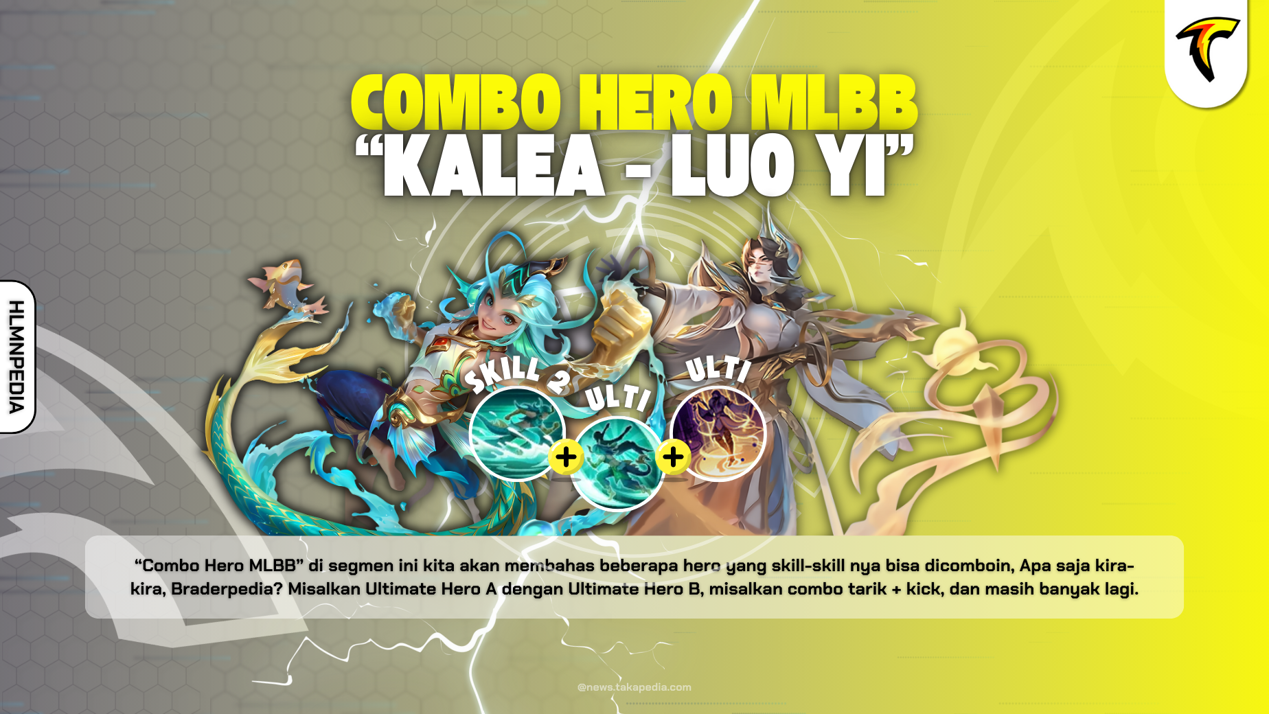 Combo Hero Kalea - Luo Yi! Bisa Lempar Musuh ke Base