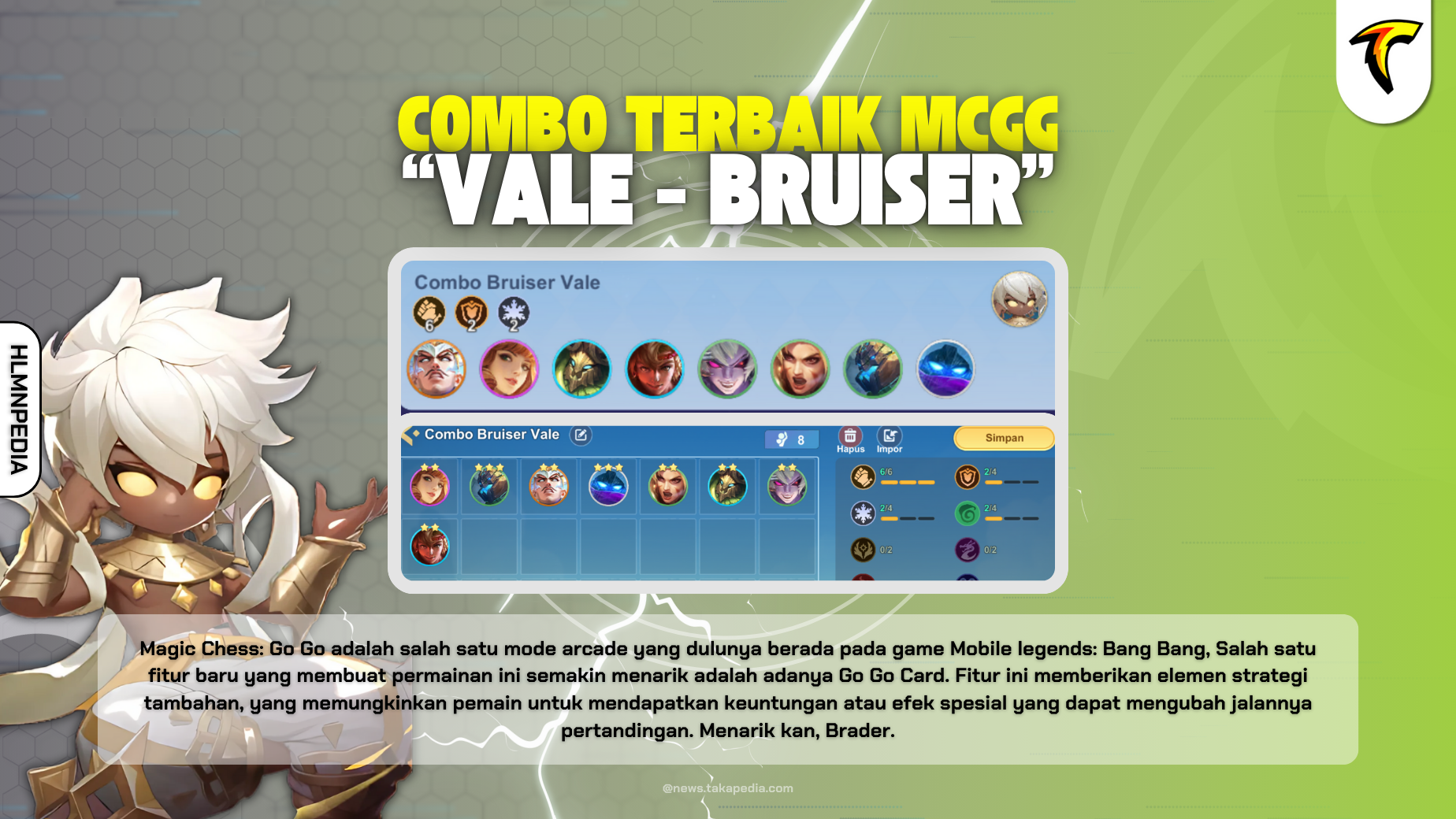 Combo Synergy Magic Chess Terbaik Buat Push ke Mythic - Vale Bruiser