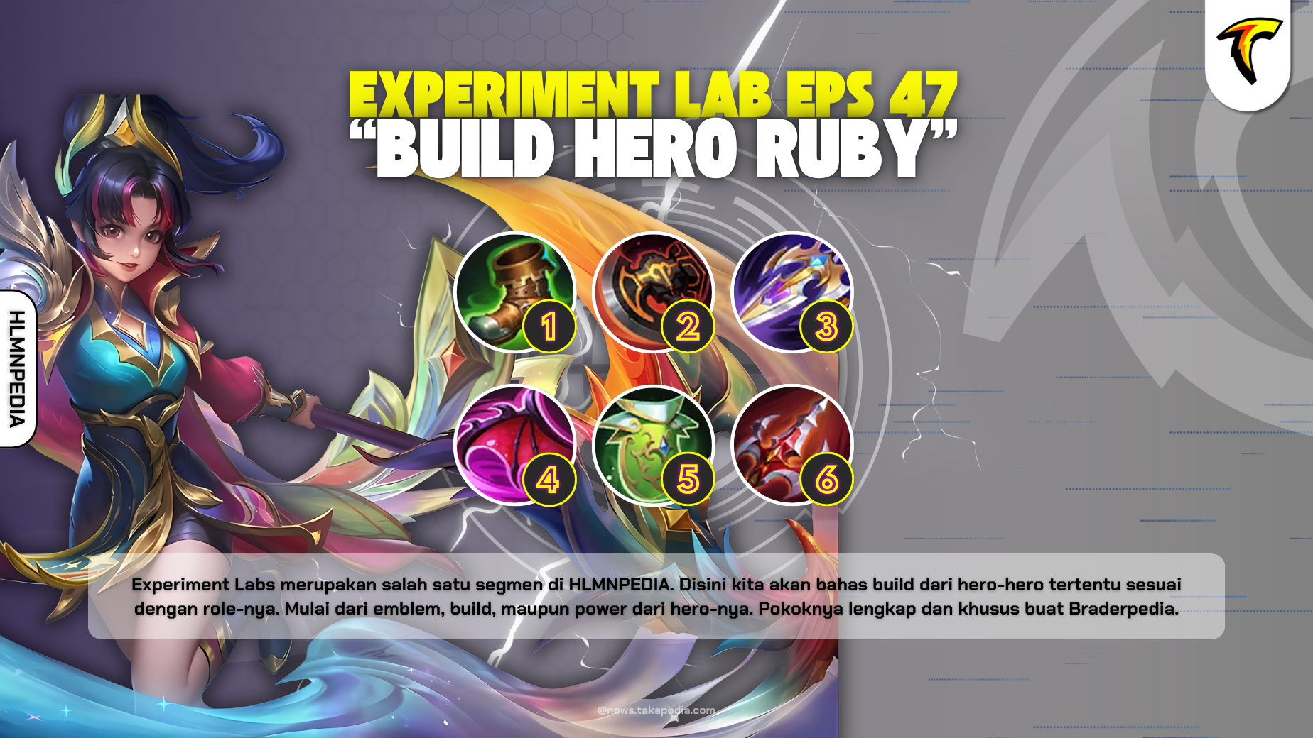 Build Ruby Terbaru 2025 - Experiment Labs Mobile Legends Episode 47