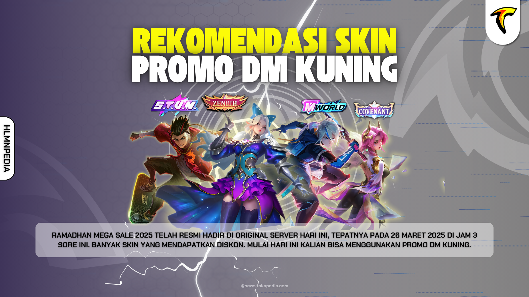Rekomendasi Skin yang Worth It Dibeli Pakai Promo Diamond Kuning