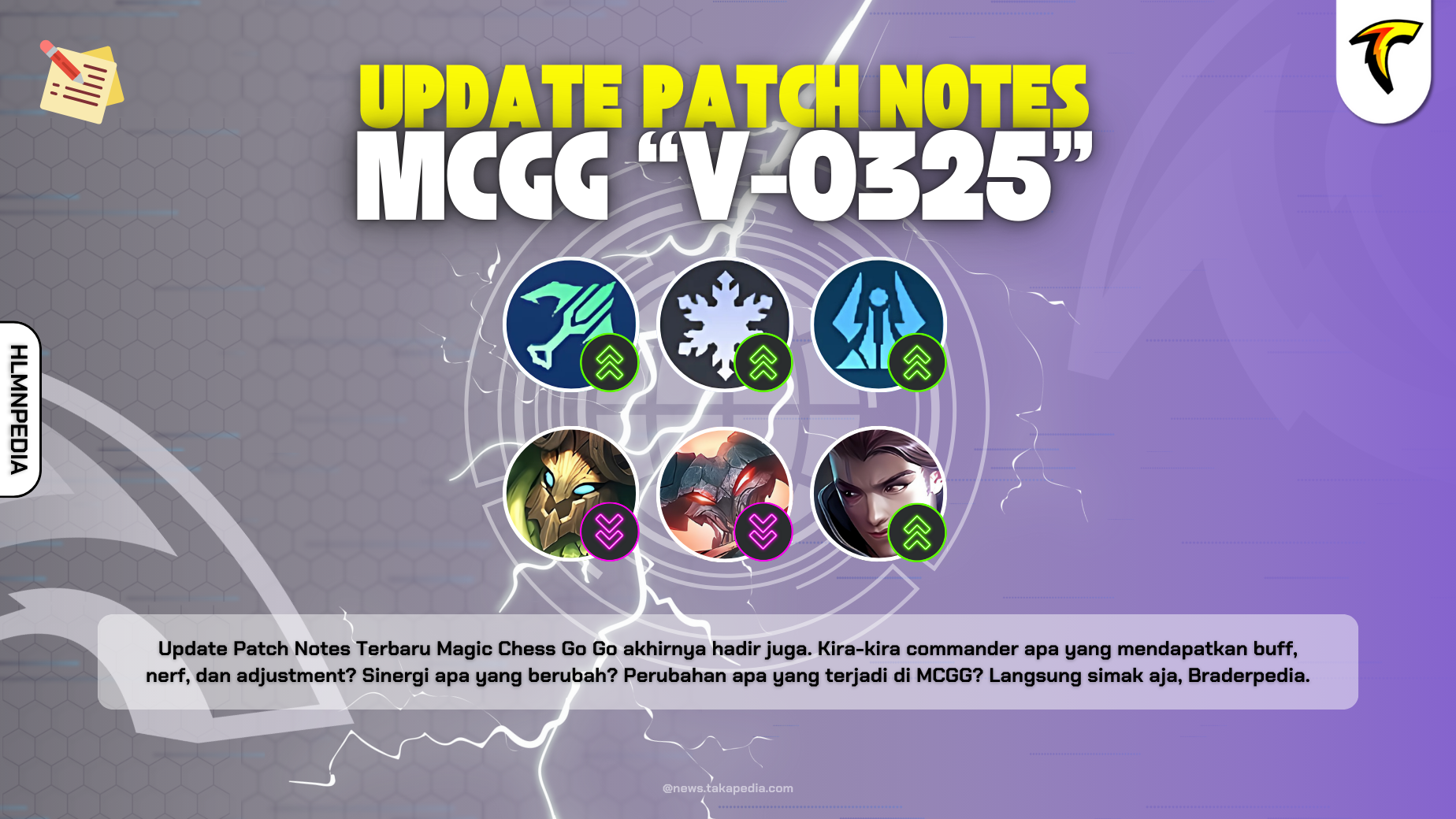 Update Patch Notes Terbaru Magic Chess Go Go V-0325