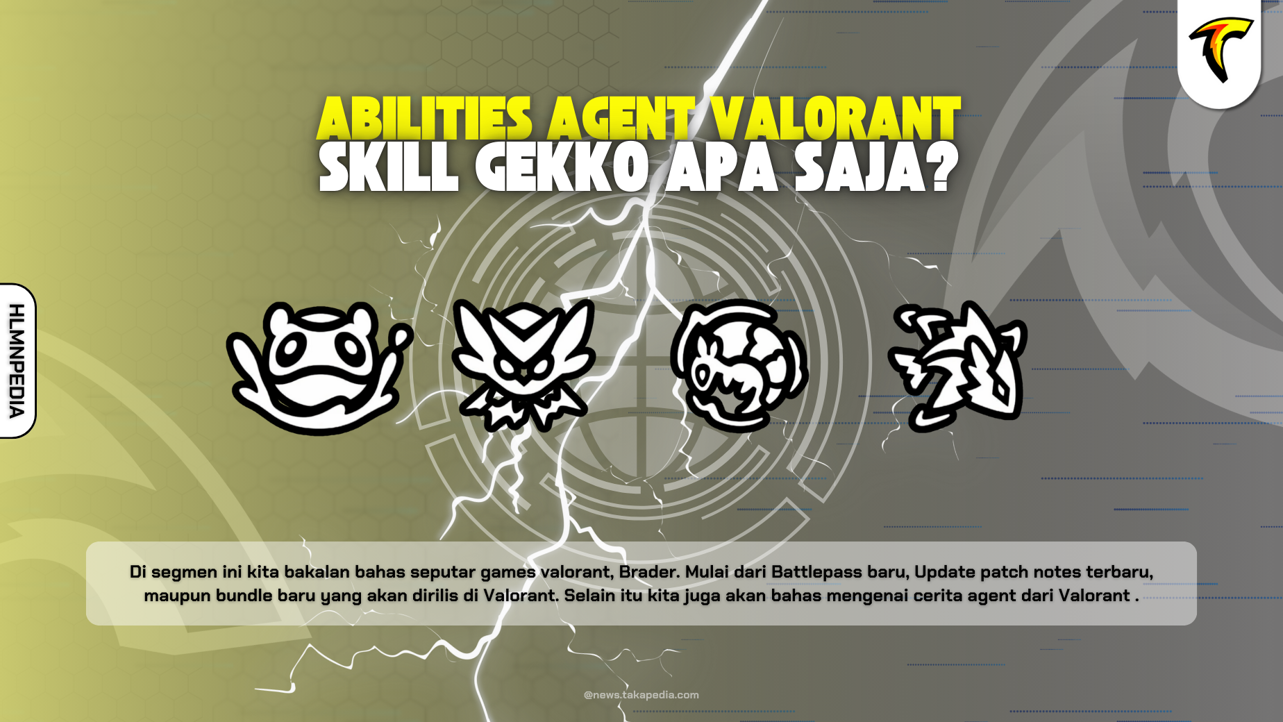 Penjelasan Skill Gekko Valorant