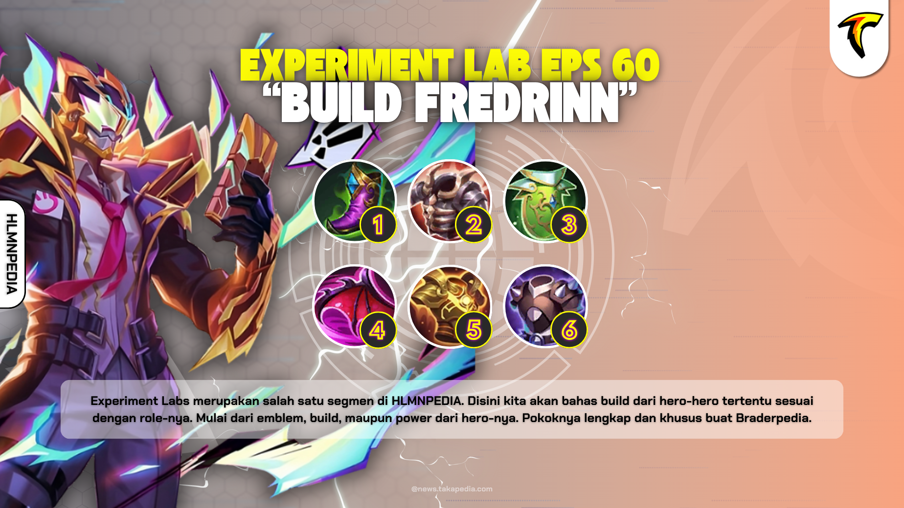 Build Fredrinn Terbaru 2025 - Experiment Labs Mobile Legends Episode 60