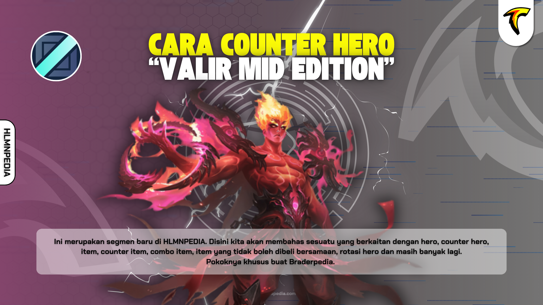 Cara Counter Valir Midlane