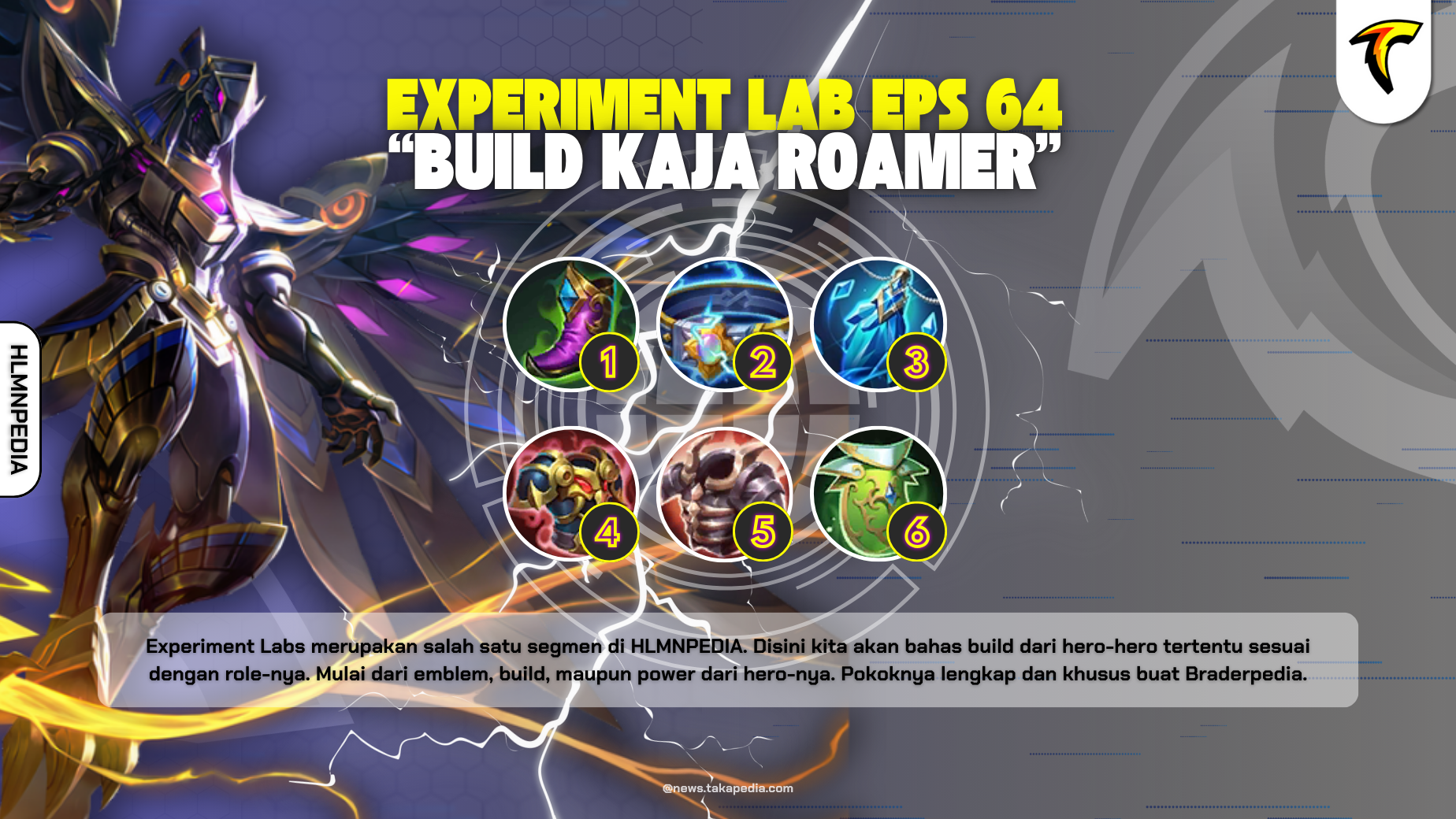 Build Kaja Ini Bikin Musuh Kena Mental - Experiment Labs Mobile Legends Episode 64
