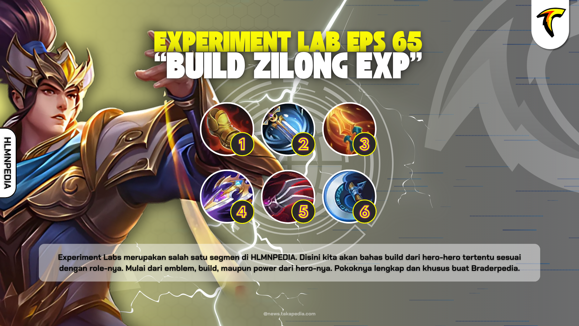 Build Zilong EXPLane Tersakit - Experiment Labs Mobile Legends Episode 65