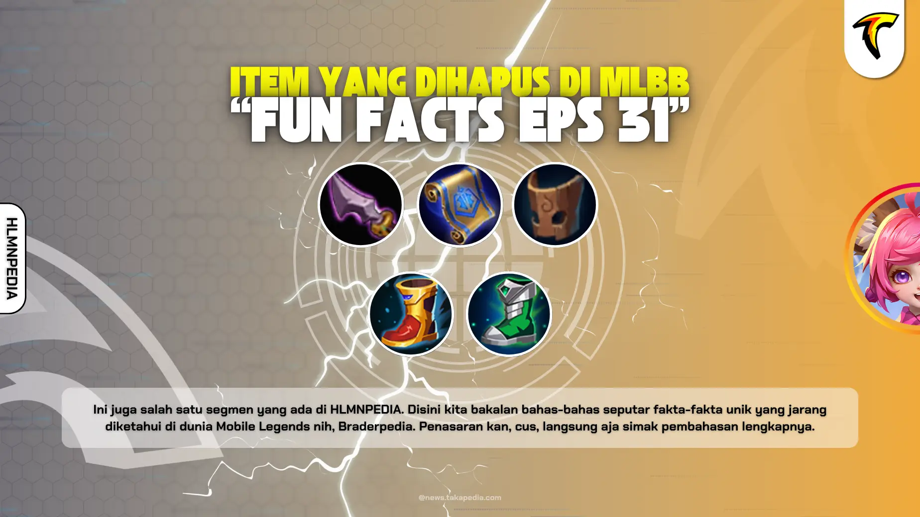 Item yang Dihapus di Mobile Legends - Fun Facts Mobile Legends Episode 31