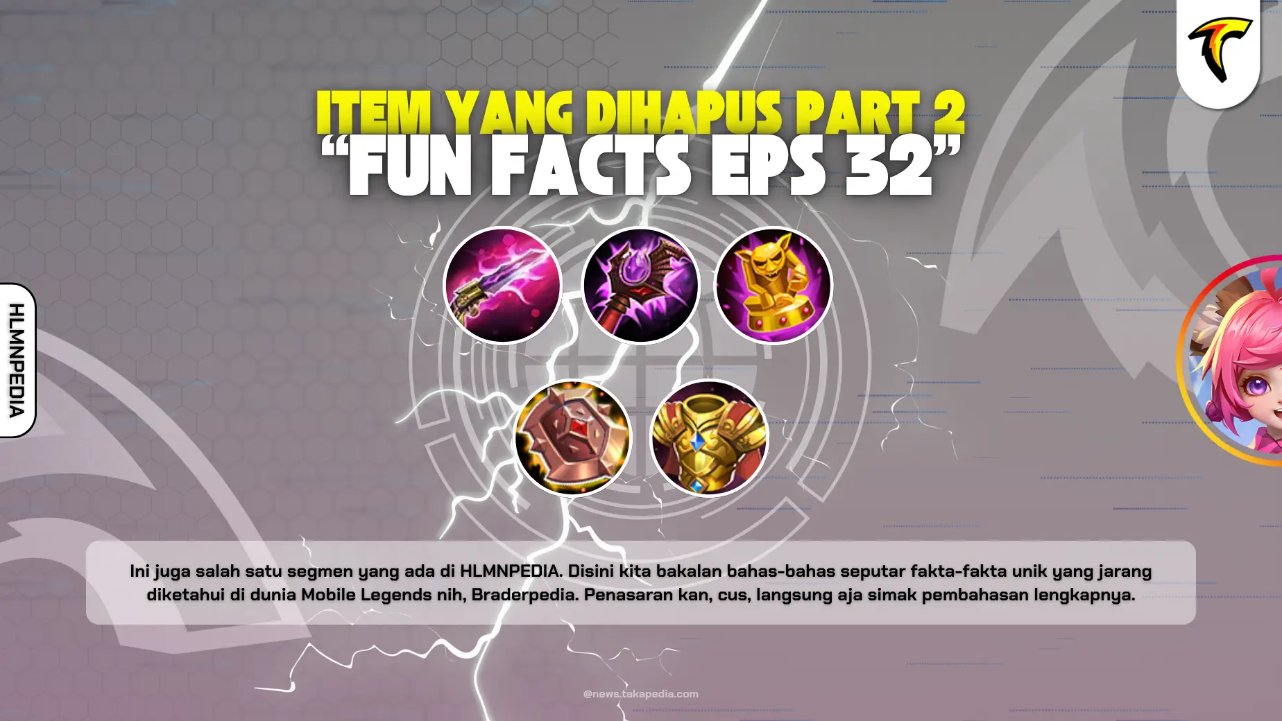 Item yang Dihapus di Mobile Legends Part 2 - Fun Facts Mobile Legends Episode 32