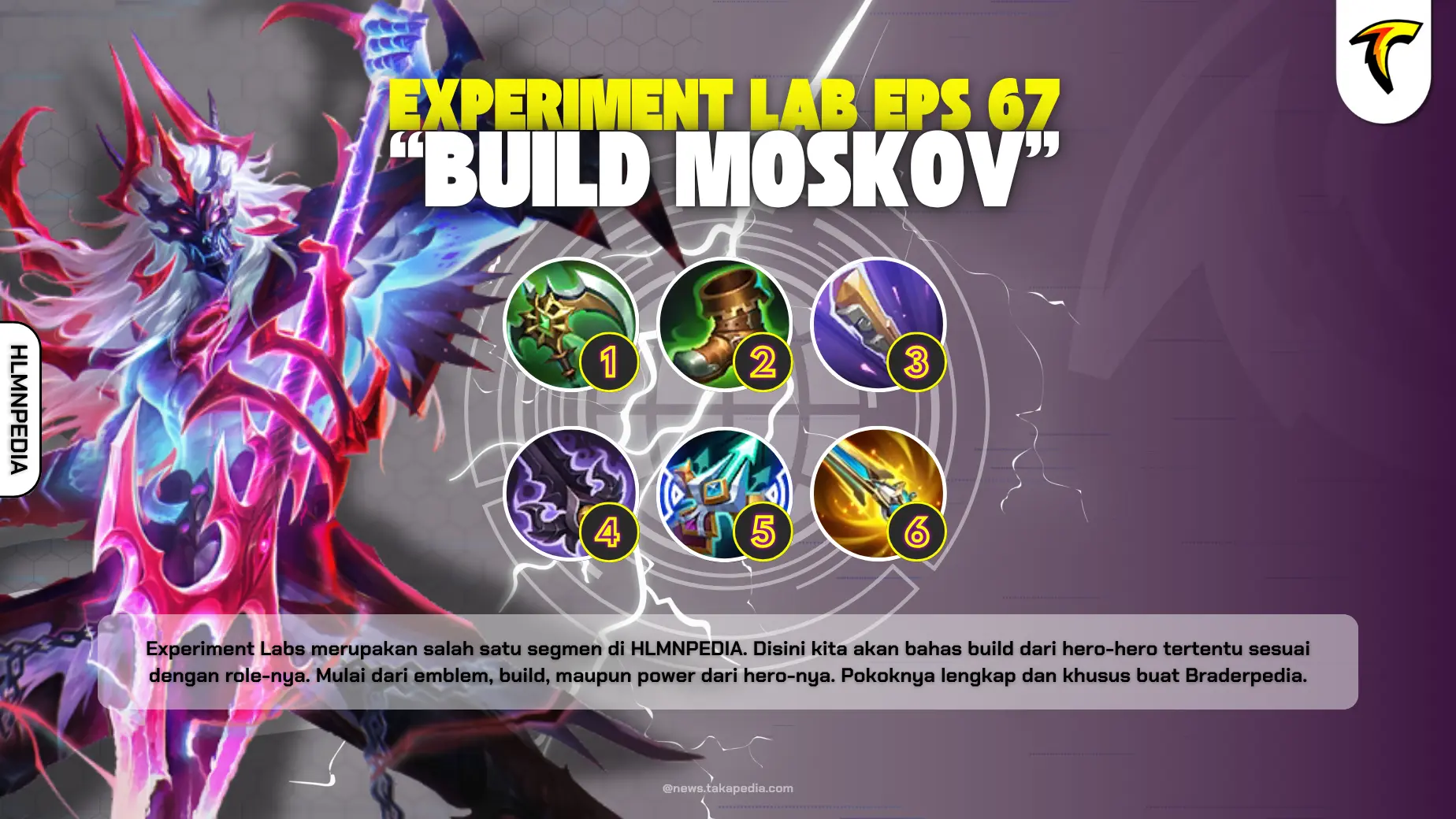 Build Moskov Terkuat - Experiment Labs Mobile Legends Episode 67