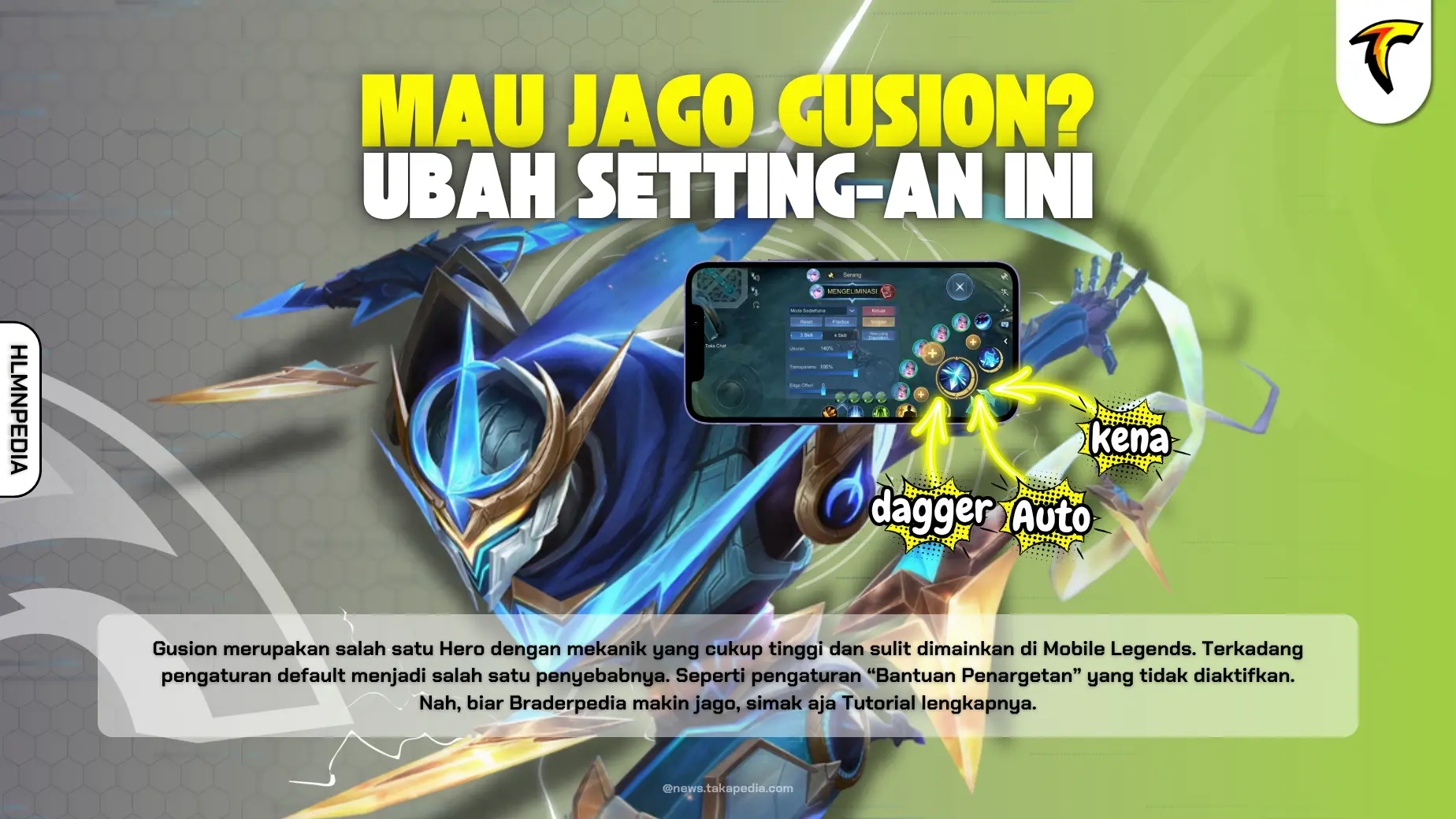 Mau Jago Maen Gusion? Ubah Setting-an Ini