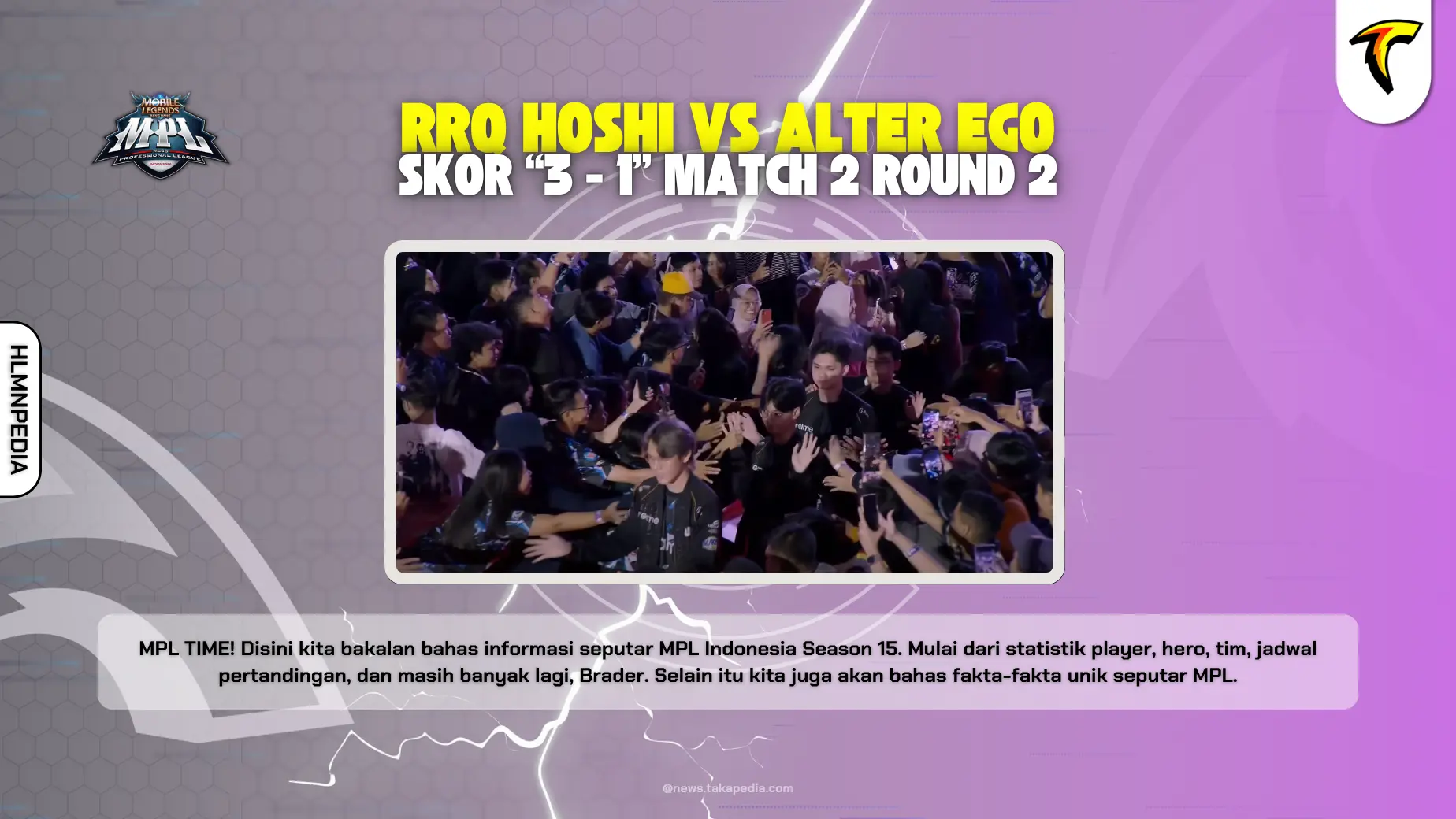 Balaskan Dendam Regular Season, RRQ Hoshi Kirim Alter Ego ke Lower Bracket!