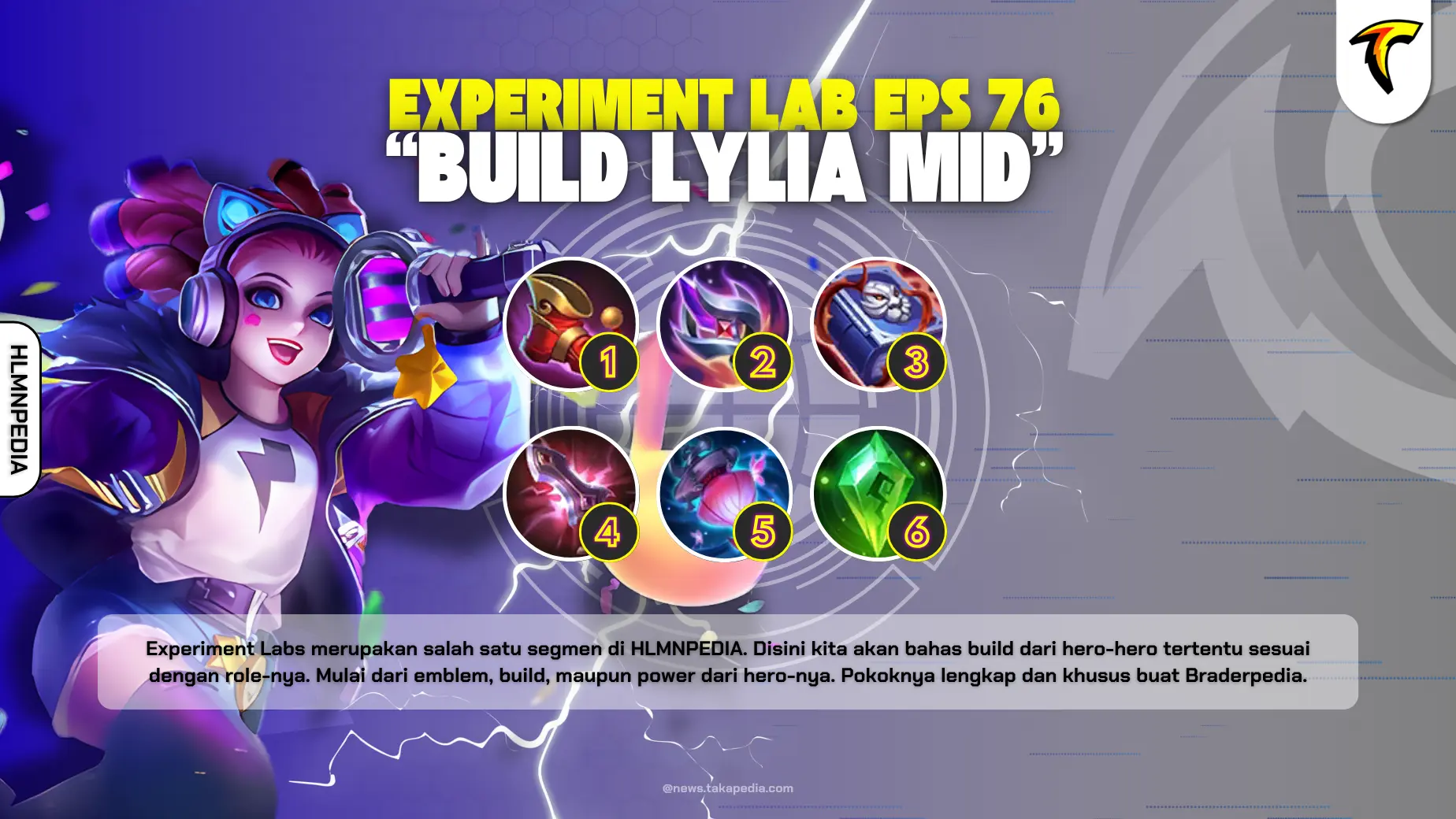 build lylia setelah update patch original server - Experiment Labs Eps 76