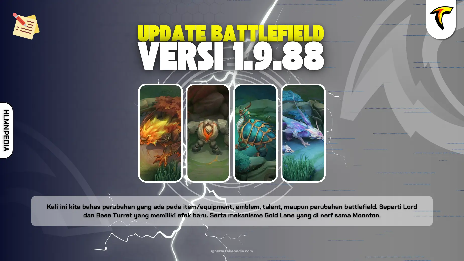 Perubahan Area Jungle pada Update Patch Notes Advance Server Versi 1.9.88