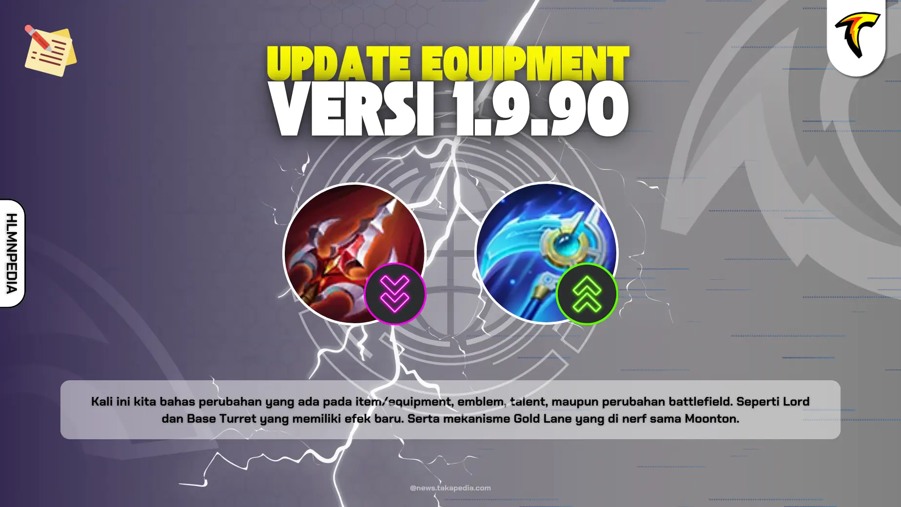 Update Patch Notes Advance Server Versi 1.9.90 - Buff, Nerf, Adjustment Item/Equipment