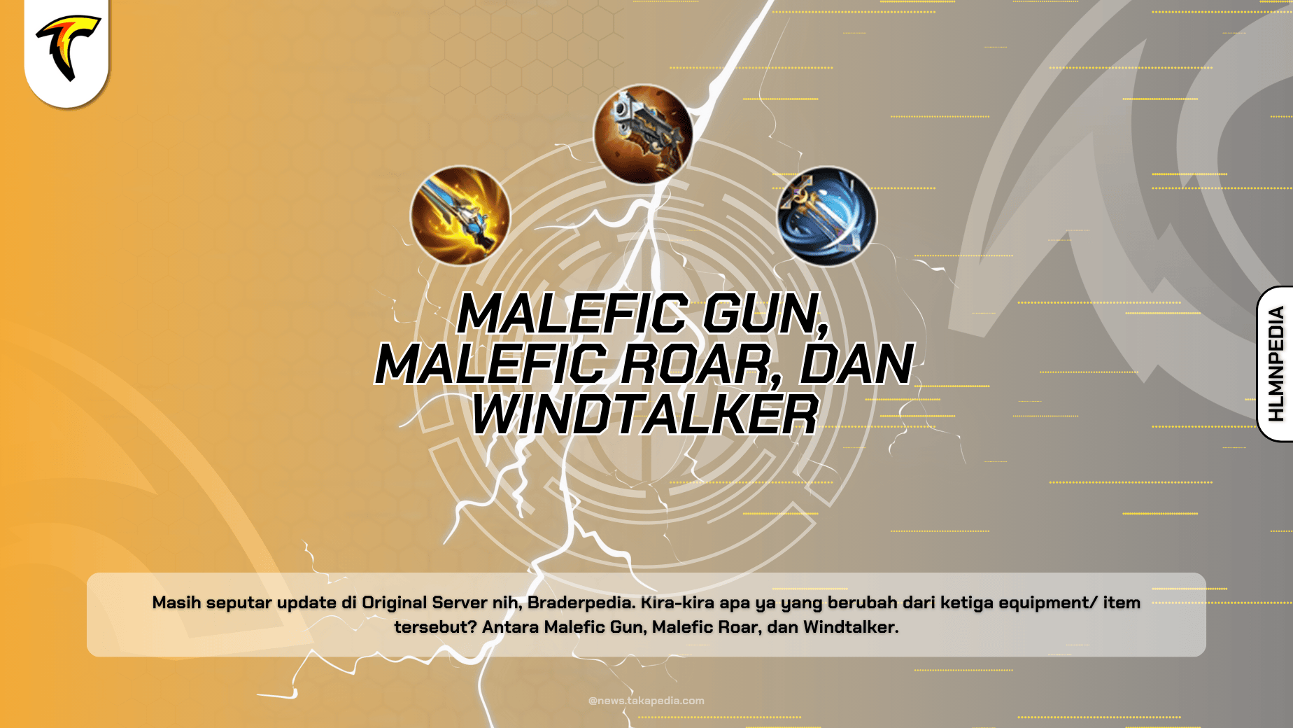 Penyesuaian Item Malefic Gun, Malefic Roar, dan Windtalker - Update Patch Notes Original Server Versi 1.9.32