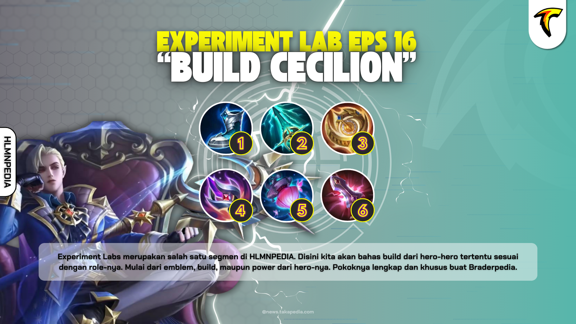 Build Cecilion Ini Sakit Banget - Experiment Lbas Mobile legends Episode 16