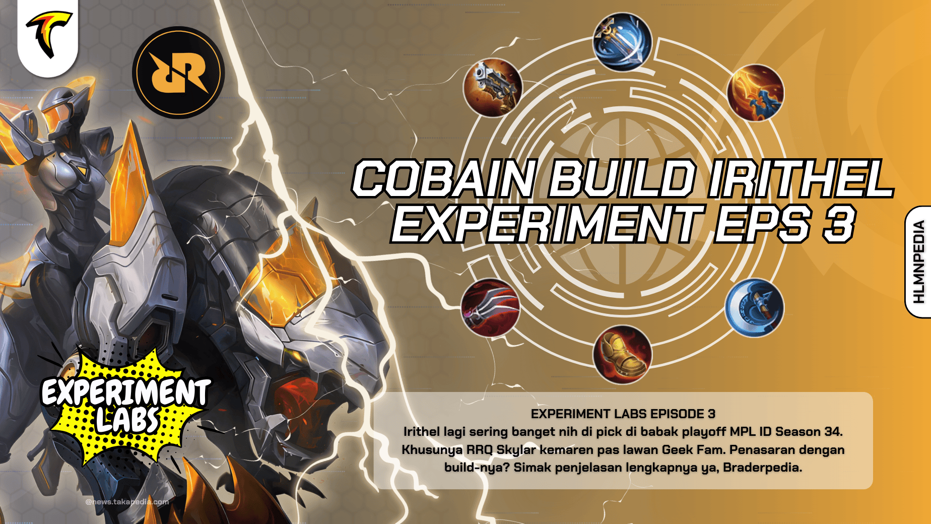 Cobain Build Irithel Ala RRQ Skylar - Experiment Labs Episode 3