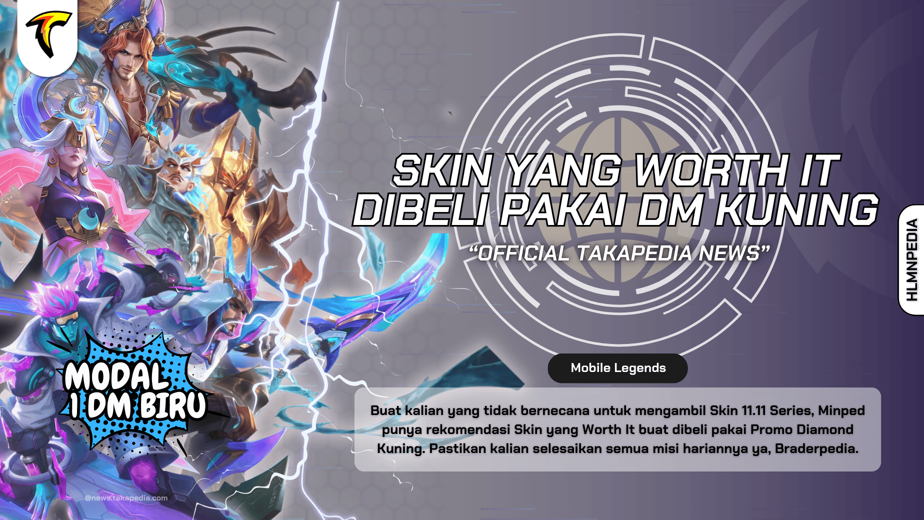 Skin Yang Worth It Dibeli Pakai Promo Diamond Kuning - Mobile Legends