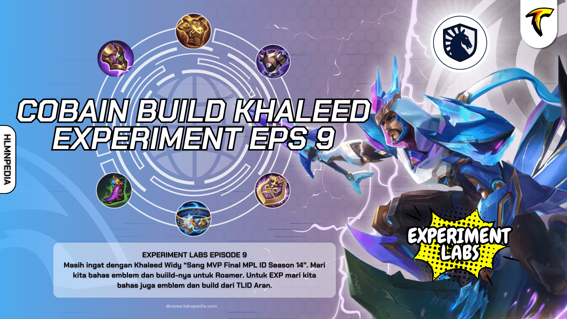 Cobain Build Khaleed Ala TLID Widy dan TLID Aran - Experiment Labs Episode 9