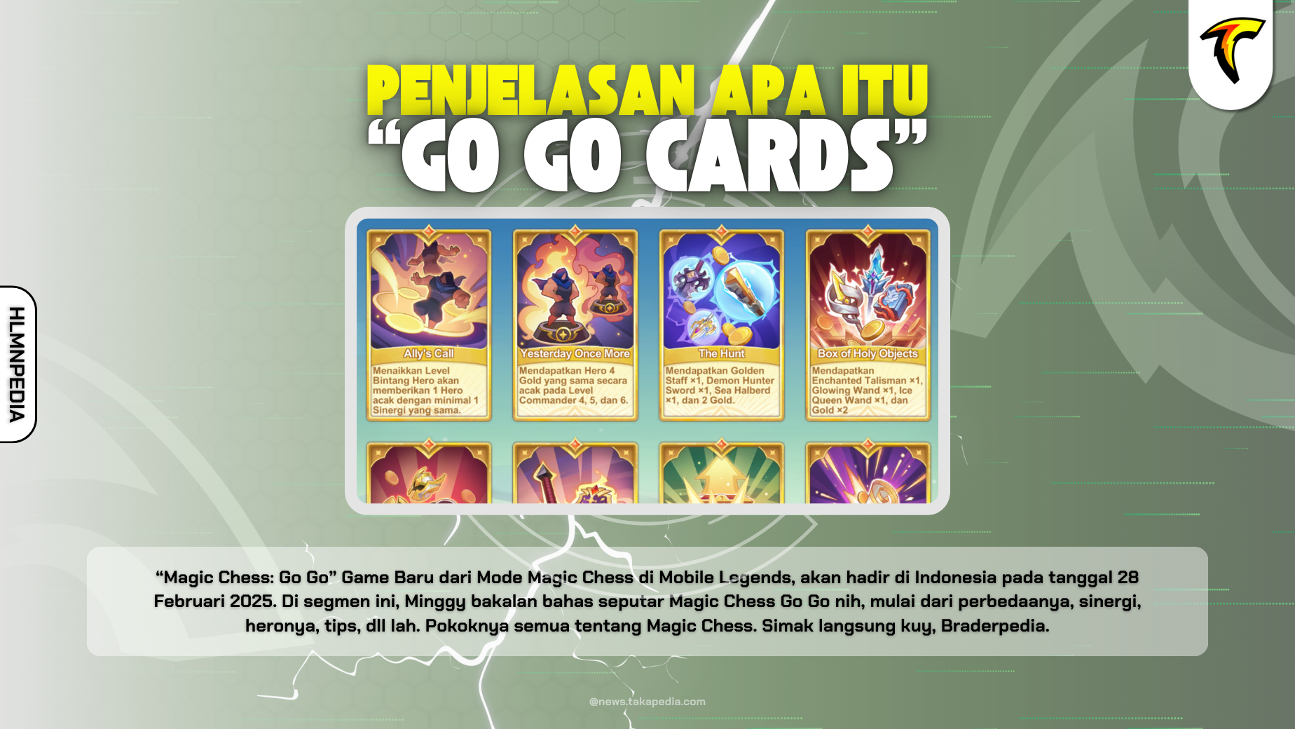 Penjelasan Apa Itu Go Go Card - Tips and Tricks Bermain Magic Chess Go Go