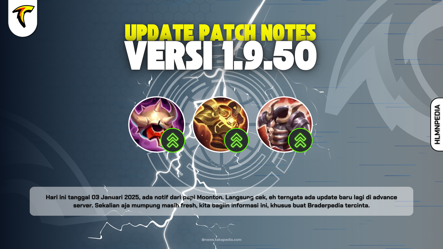 Perubahan Equipment/Item di Update Patch Notes Mobile Legends Advance Server Versi 1.9.50