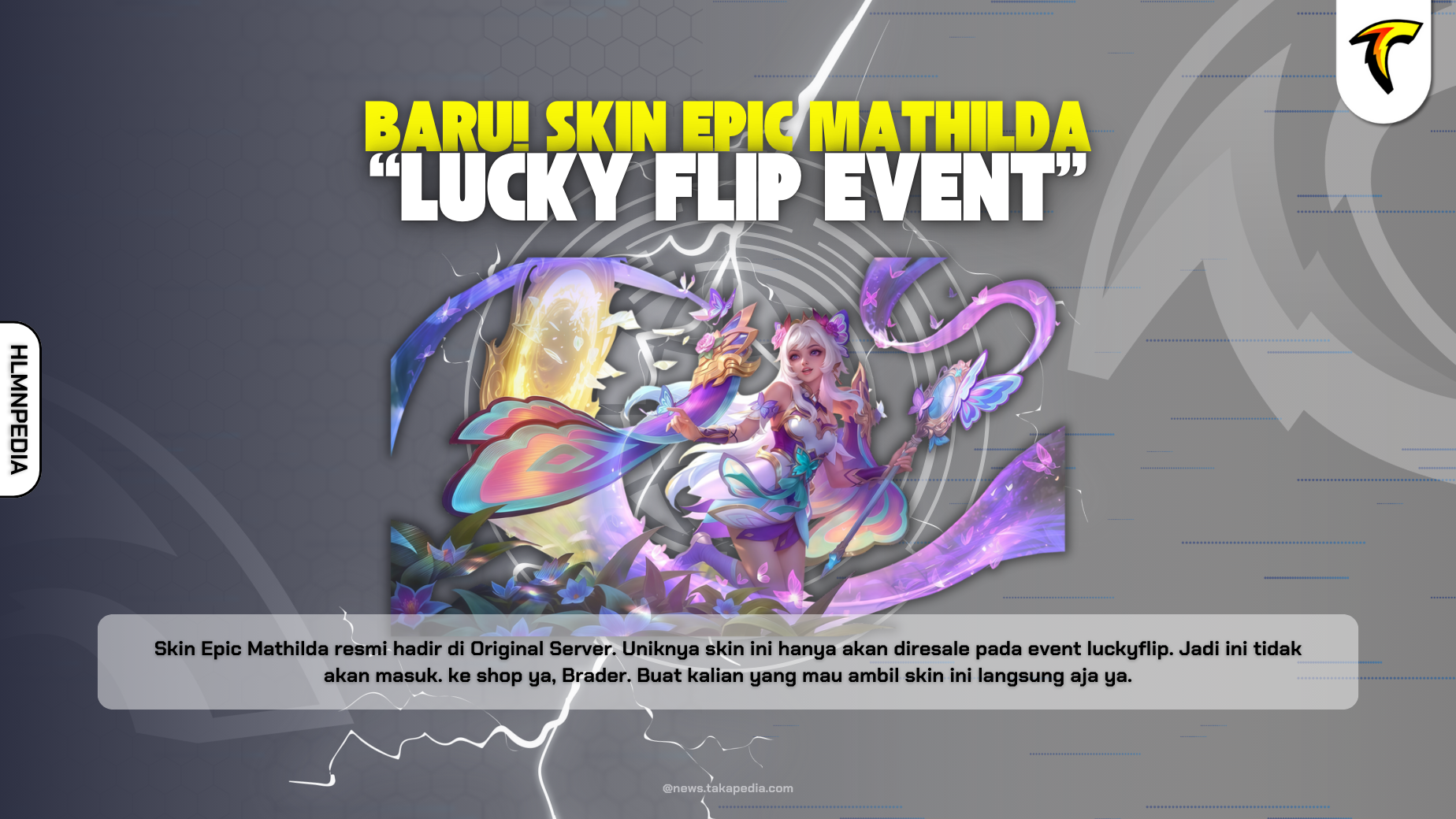 Skin Epic Mathilda - Lucky Flip Event Mobile Legends