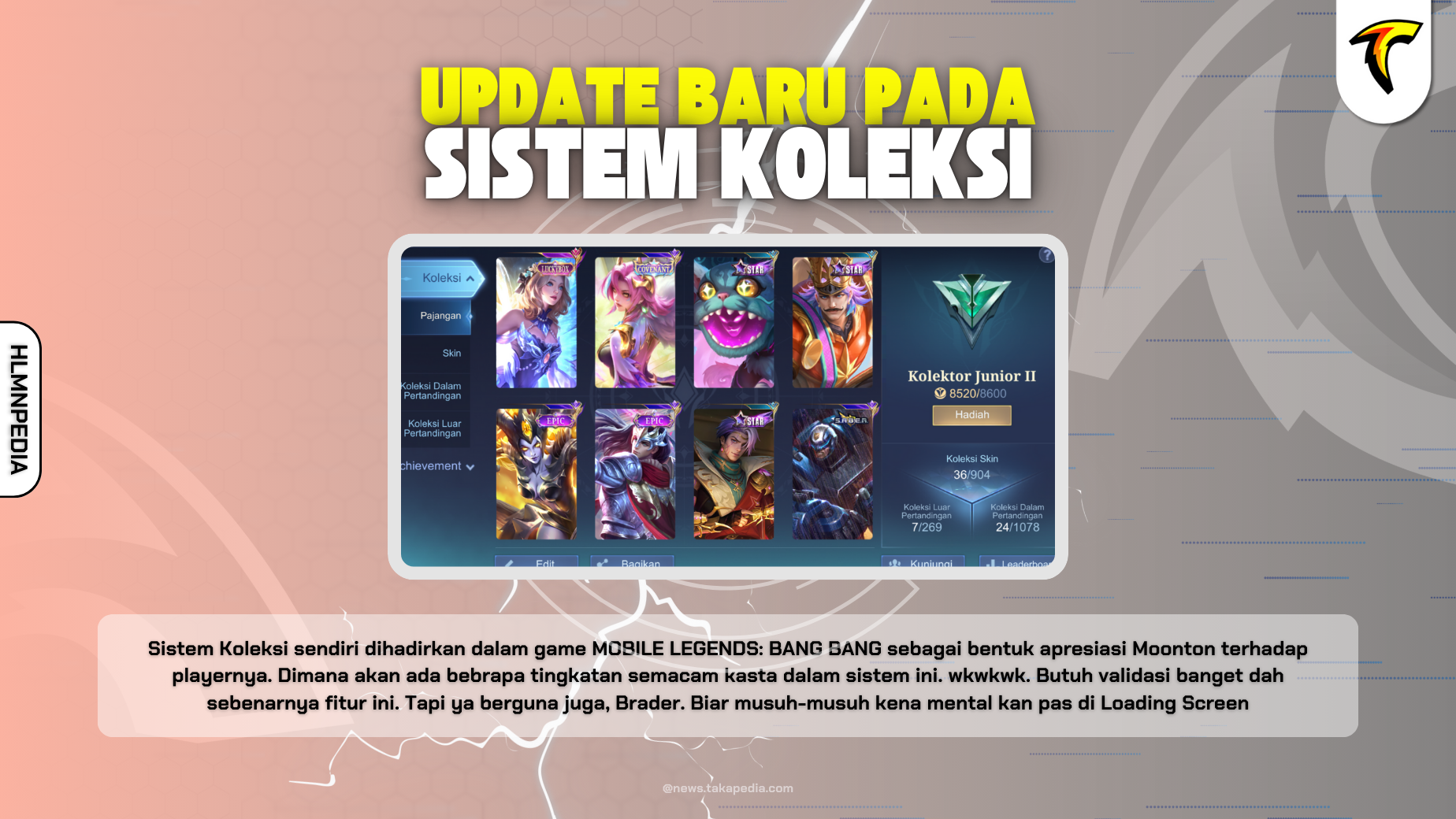 Update Sistem Koleksi! Dapat Tambahan Berapa Point? Cek Sekarang