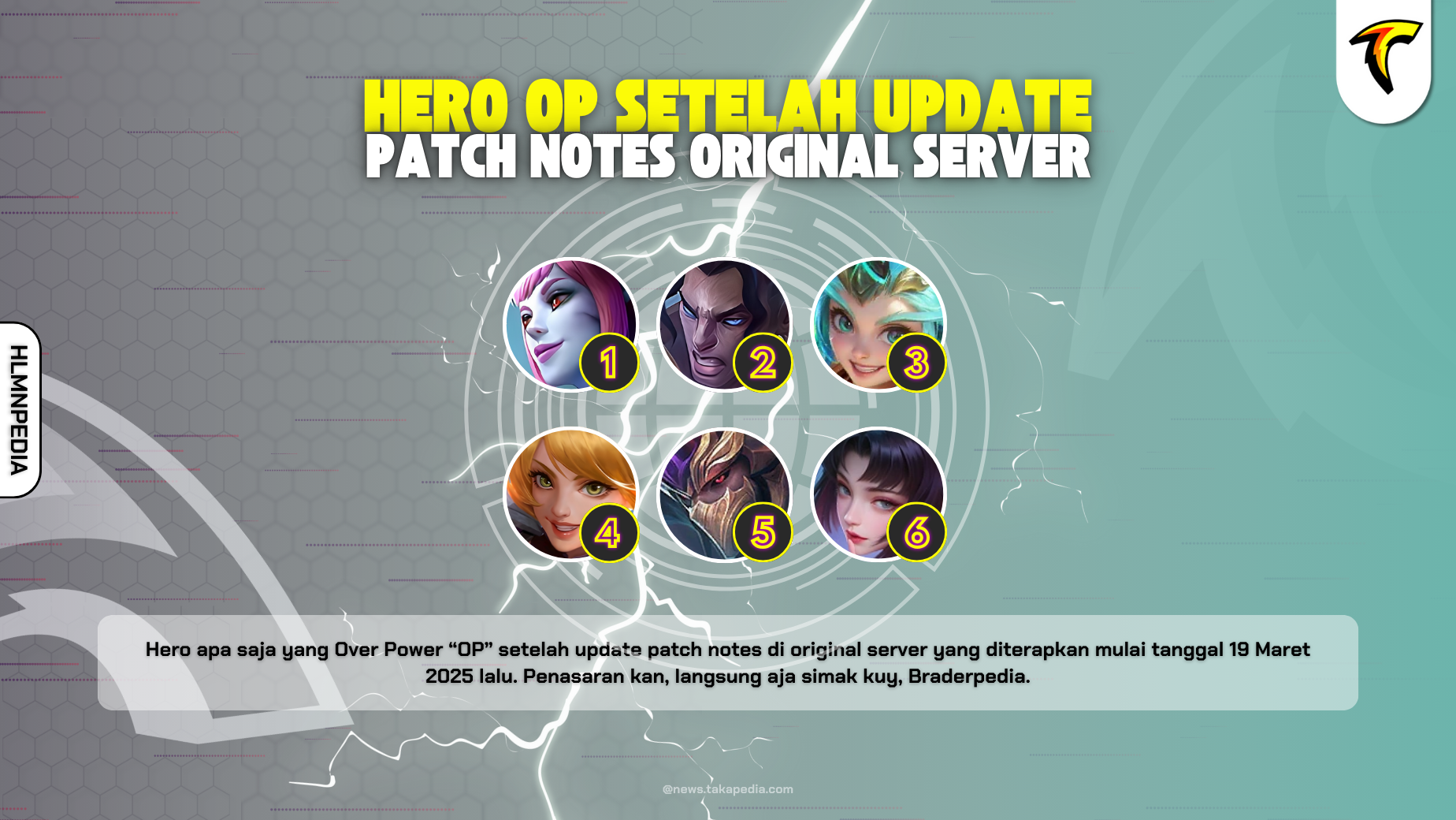 Hero OP di Update Patch Notes Terbaru Original Server - Layak diBan?