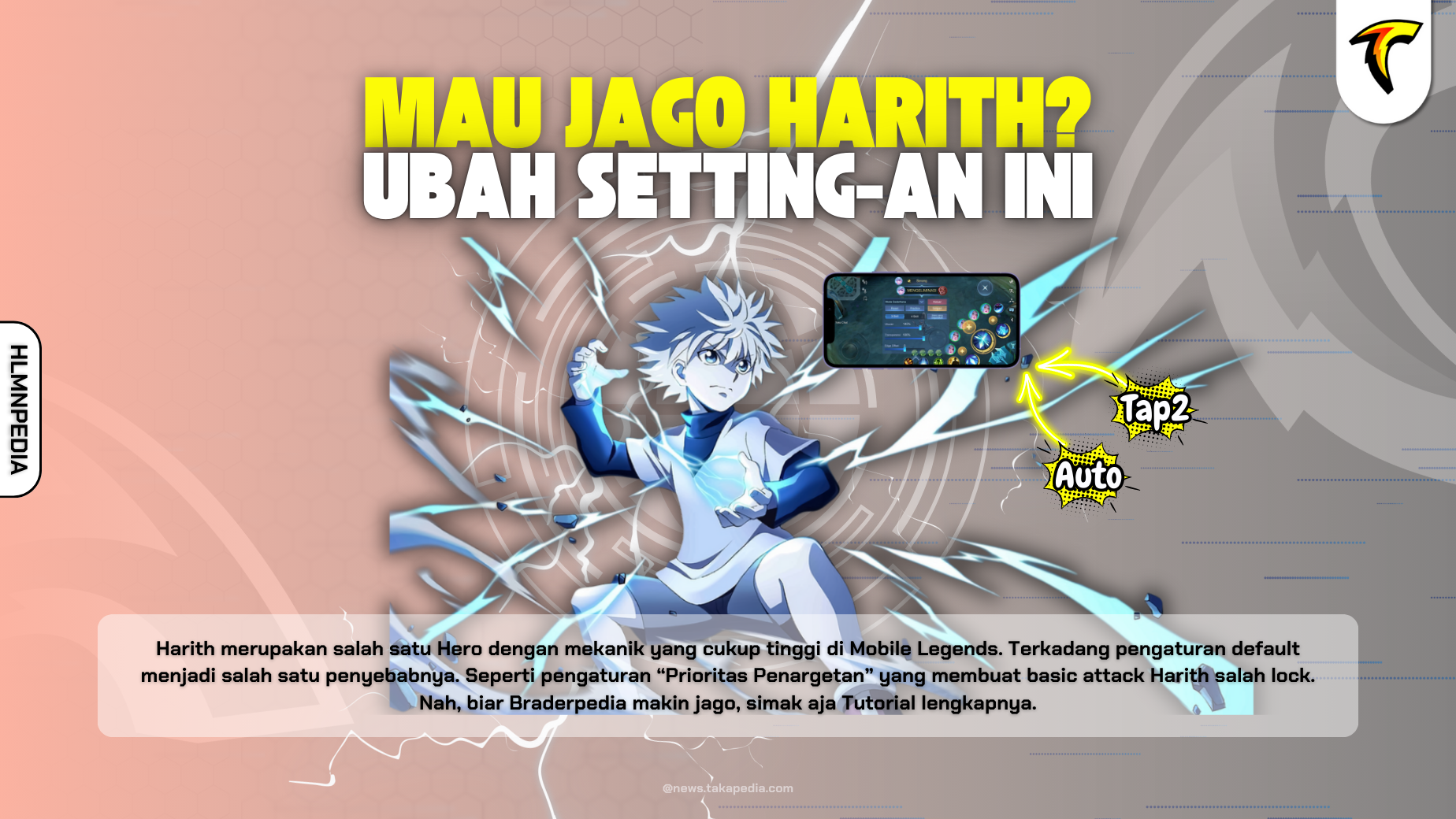 Mau Jago Harith? Ubah Setting-an Ini! Auto Tap Tap