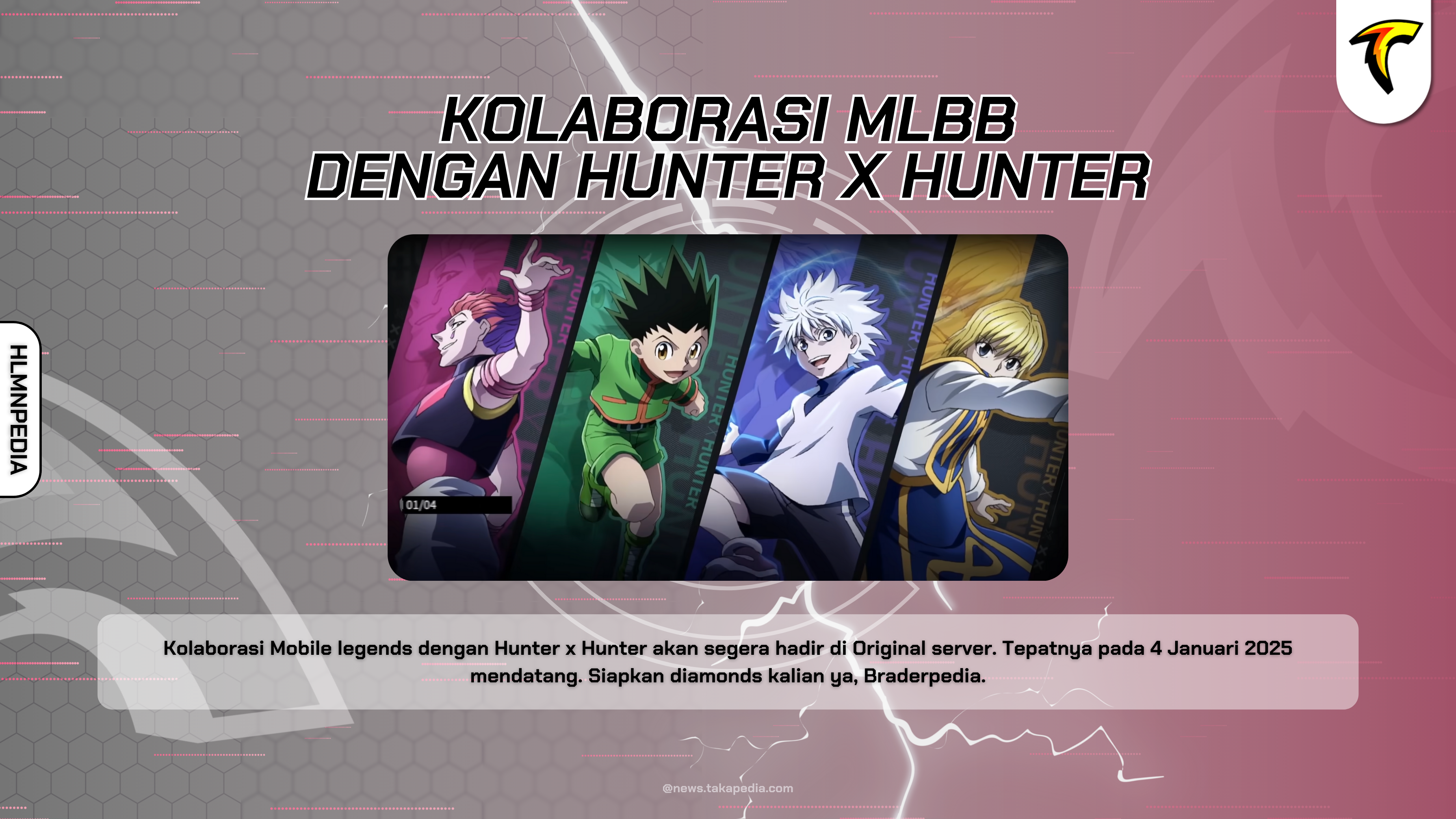Kolaborasi MLBB dengan Hunter x Hunter Akan Segera Hadir di Original Server? - Mobile Legends New Event
